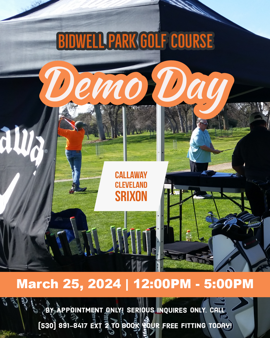 2024 Bidwell Park Demo Day FLYER