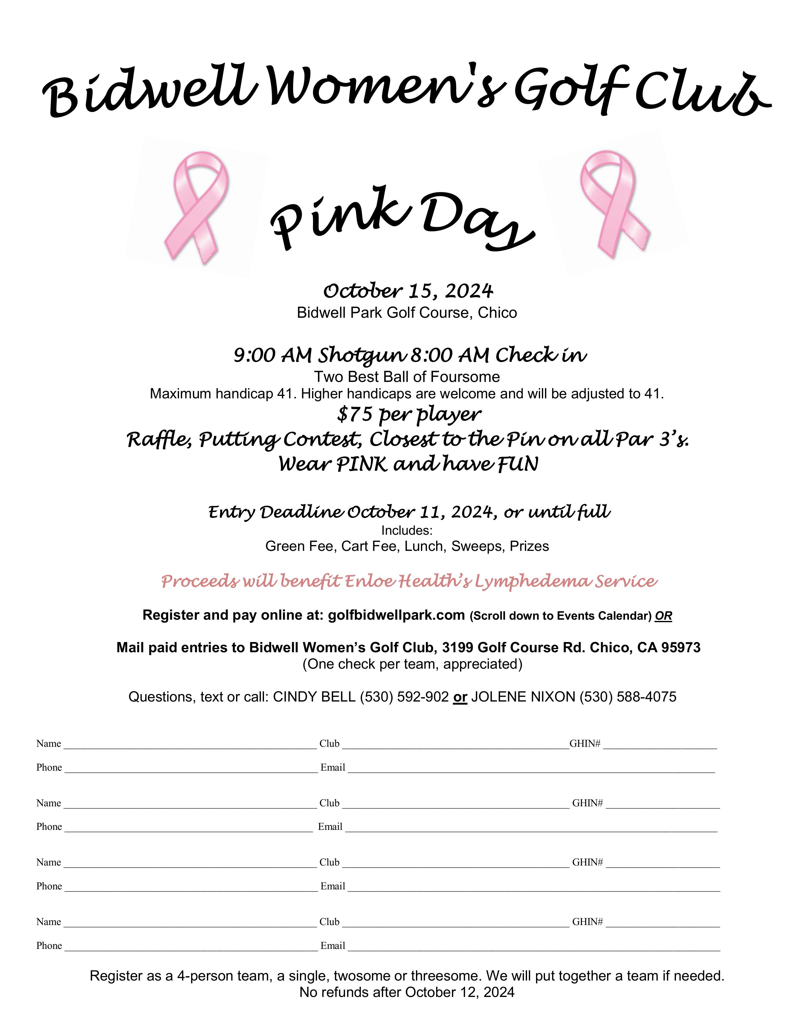 Pink Day Registration form 2024 Final